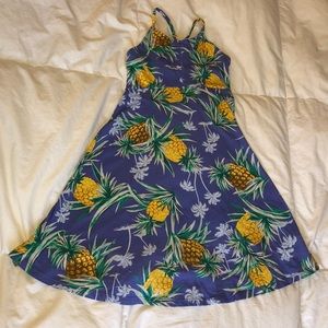 Girls like new - tropical pineapple dress